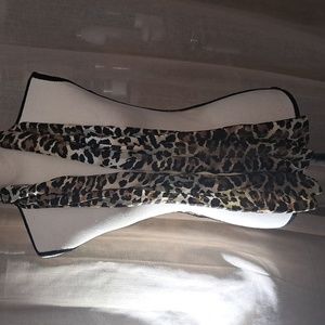 Animal print scarf